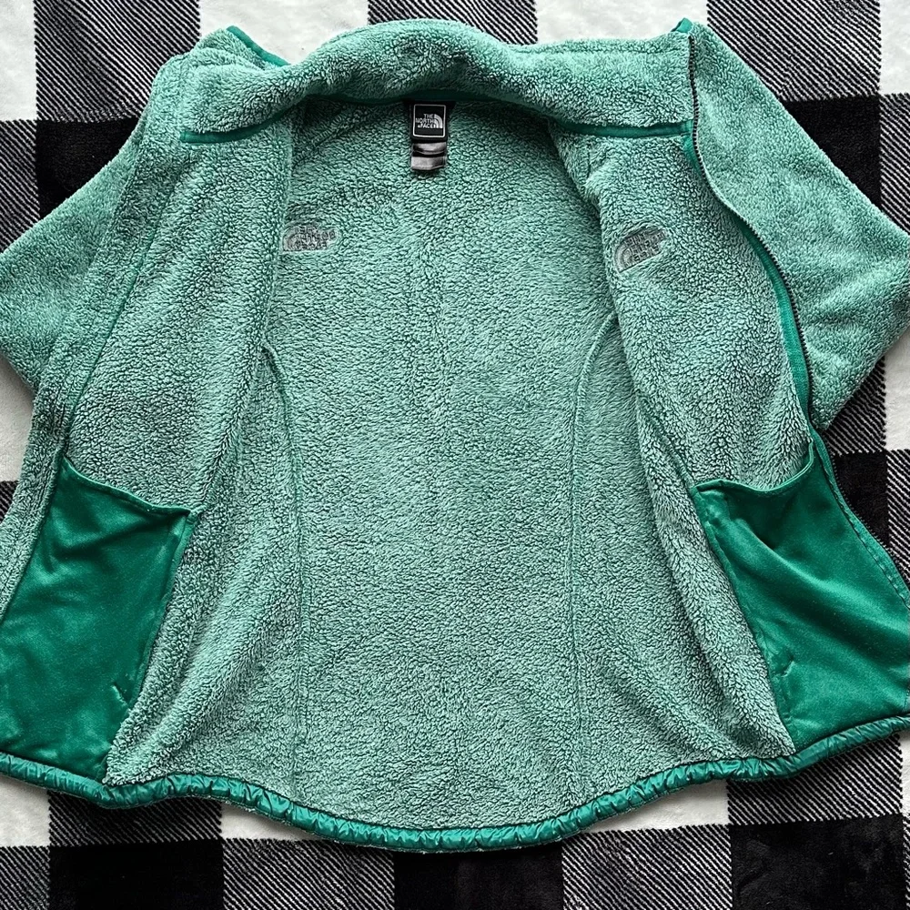 The North Face Women's Green Fleece Jacket Size‎ Small - Picture 5 of 7